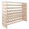 Bottle Stackable Wine Rack 8 Tier Solid Wood Display Shelves For Storage 2