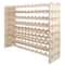 Bottle Stackable Wine Rack 8 Tier Solid Wood Display Shelves For Storage 4