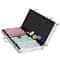 Poker Chip Set With Chips Includes Aluminum Case For Texas Holdem Blackjack 6
