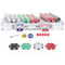 Poker Chip Set With Chips Includes Aluminum Case For Texas Holdem Blackjack 9