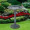 Pedestal Birdbath For Garden Decor With Ground Stakes Outdoor Bird Bath 1