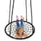 Spider Web Saucer Swing Tree Swing Set Adjustable Hanging Rope For Kids Black Swing For Fun Outdoo 8