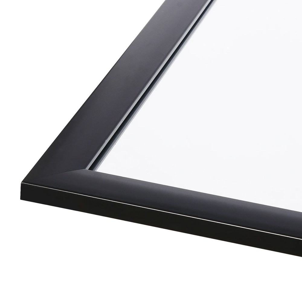 Rectangular Bathroom Mirror Black PS Frame Vanity Mirror For Home Or Office 3