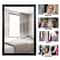 Rectangular Bathroom Mirror Black PS Frame Vanity Mirror For Home Or Office 8