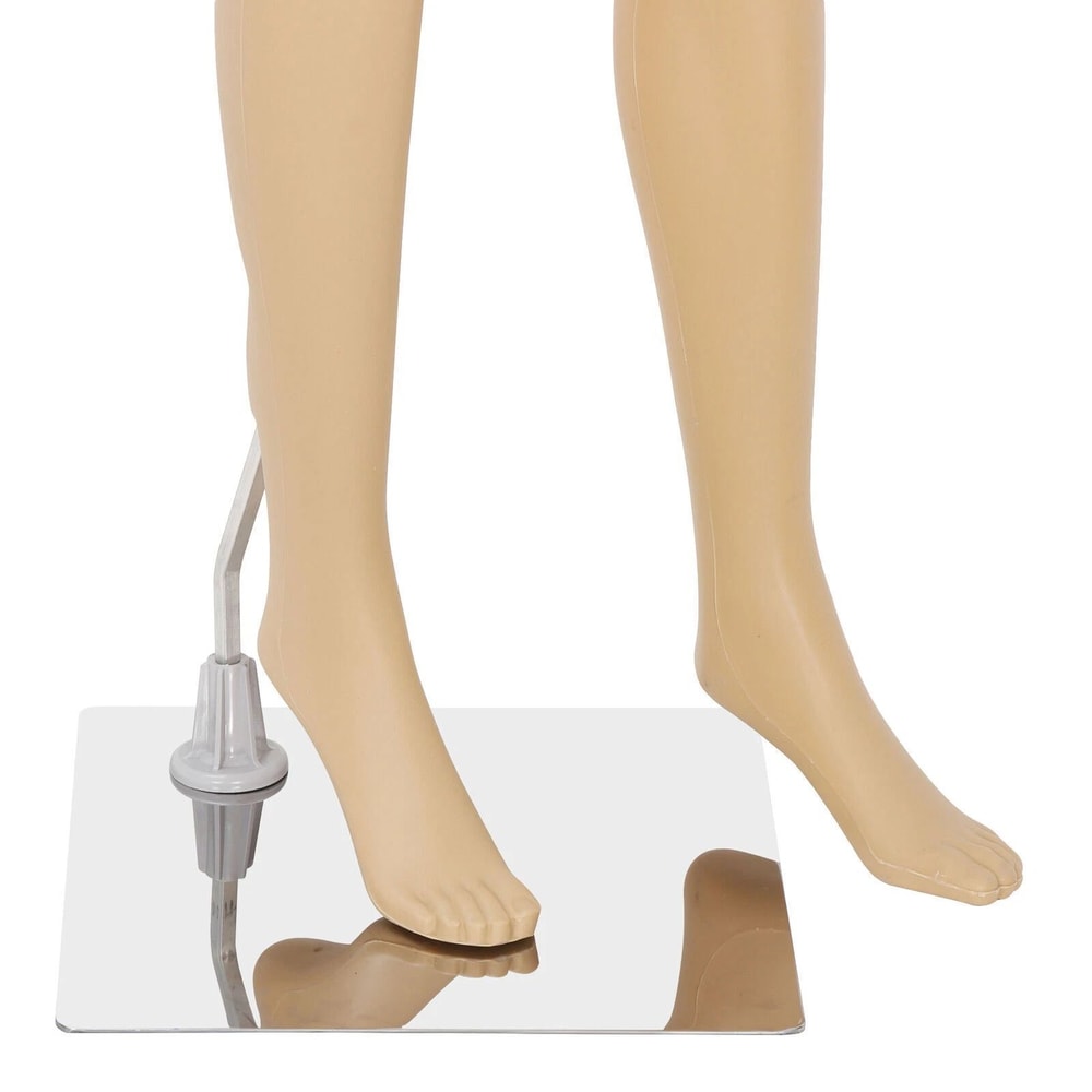 Adjustable Female Mannequin For Sewing Display Realistic Full Body Mannequin Height Adjustable 1