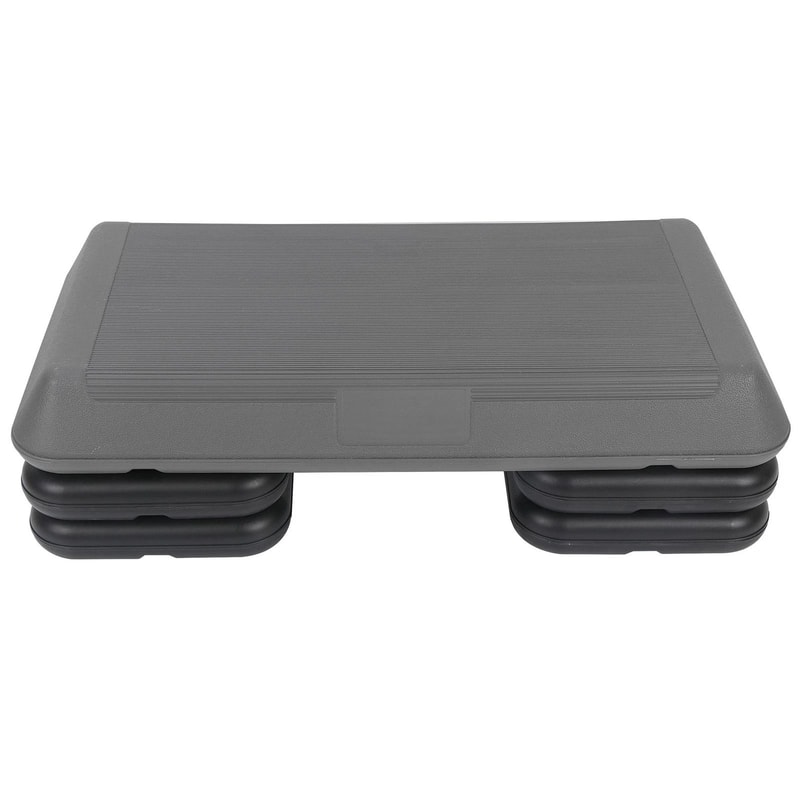 Adjustable Aerobic Step Platform For Exercise Non Slip Exercise Stepper 1