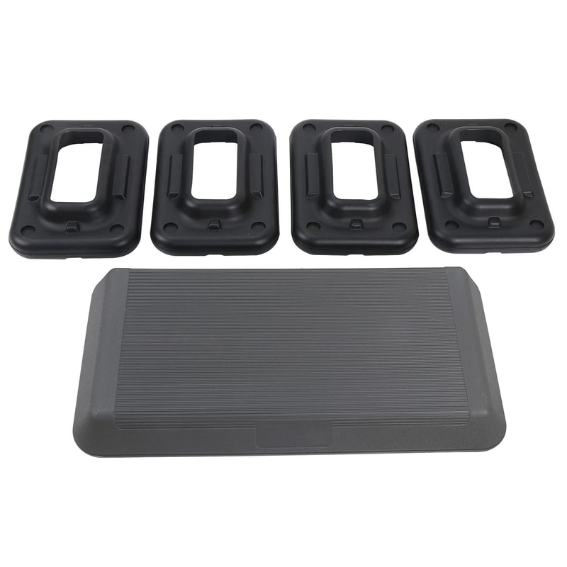 Adjustable Aerobic Step Platform For Exercise Non Slip Exercise Stepper 9