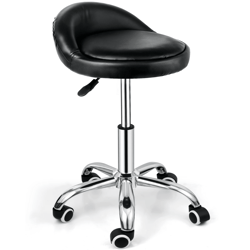 adjustable rolling salon stool with back hydraulic tattoo and massage chair