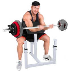 adjustable preacher curl bench for arm strength & muscle training