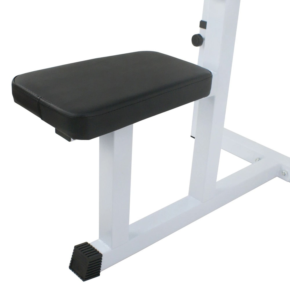 Adjustable Preacher Curl Bench For Arm Strength Muscle Training 5