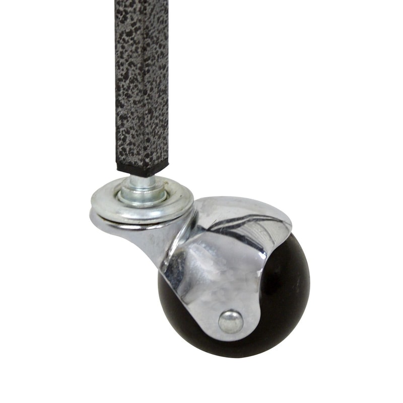 Large Spacious Wrought Iron Bird Cage With Rolling Stand For Parakeets Small Parrots 4