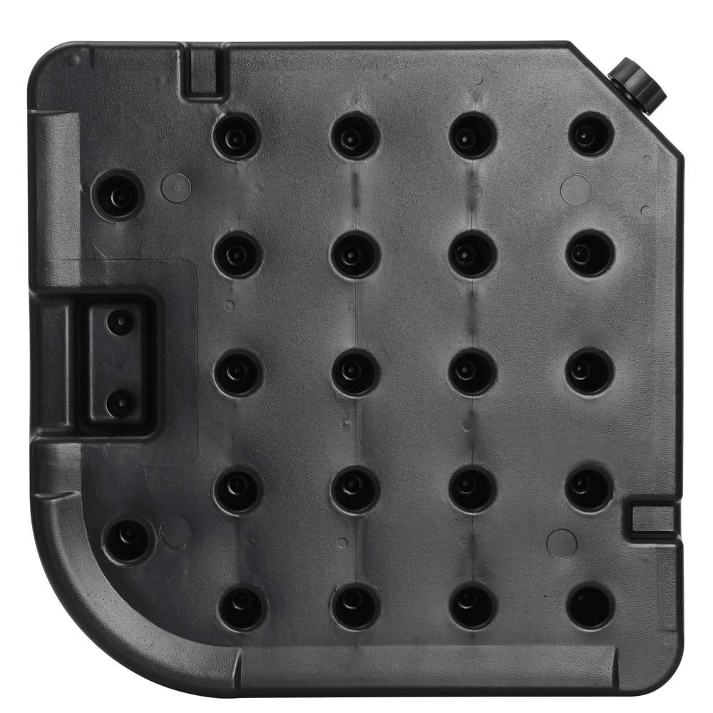 Outdoor Patio Umbrella Stand Base For Offset Cantilever Umbrella Heavy Duty Square Base For Maximum 1