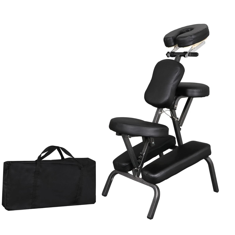 Portable Tattoo Therapy Chair With Thick Sponge Carry Bag Foldable Massage Chair For Comfort And C 0