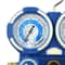 AC Manifold Gauge Set For Refrigerants Brass Charging Kit With Durable Case 8