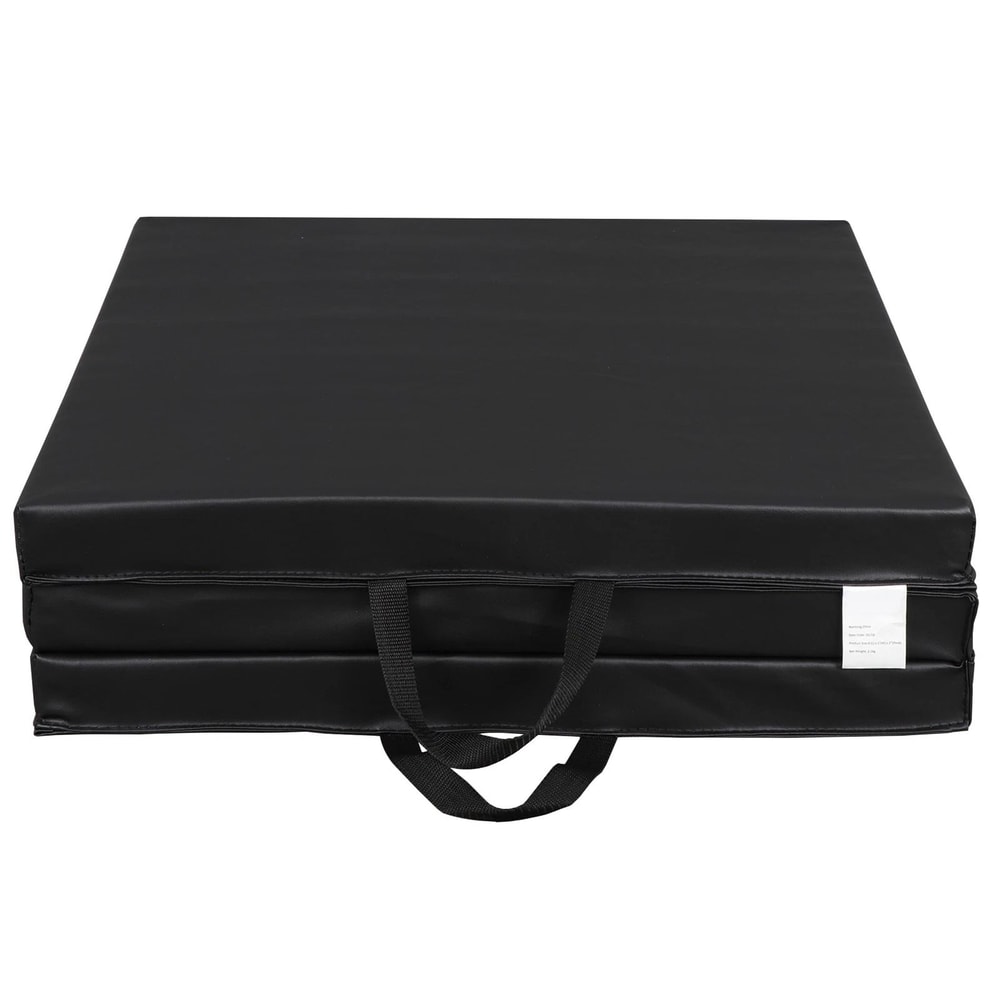 Folding Gymnastics Mat Thick Foam Exercise Mat With Carrying Handle For Yoga Stretching Fitness 3