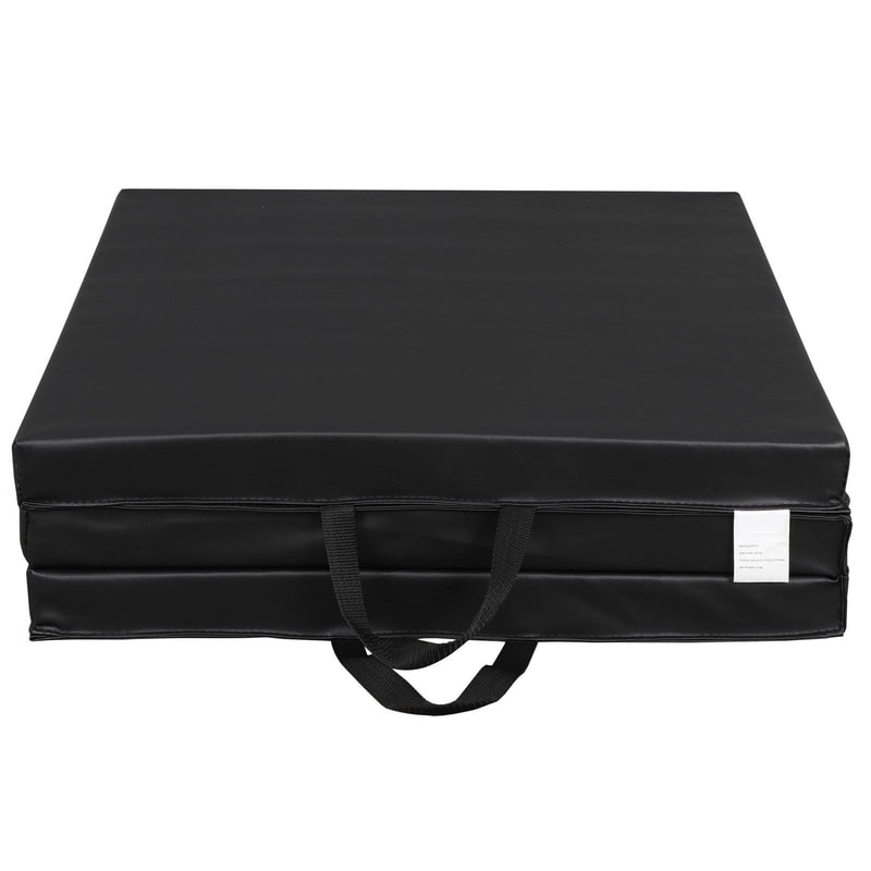 Folding Gymnastics Mat Thick Foam Exercise Mat With Carrying Handle For Yoga Stretching Fitness 3