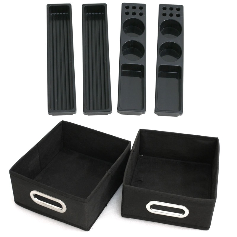 Tempered Adjustable Drafting Table With Rolling Wheels And Storage Drawers Glass Workstation Desk 10