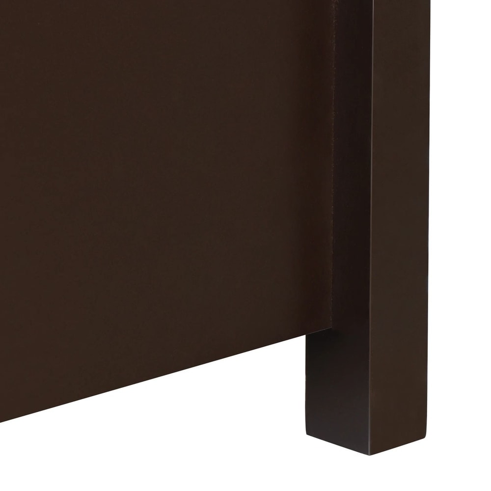 Narrow End Table With Drawer Open Shelf Stylish Sofa Side Table For Living Room 8