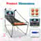 Foldable Indoor Basketball Arcade Game Double Shot 2 Player Electric Scoreboard For Fun Family Play 14