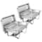 Premium Stainless Steel Chafing Dish Buffet Set With Water Pan Fuel Holder 2