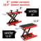 Motorcycle Scissor Lift Jack Stand For Bike ATV Wide Deck 13