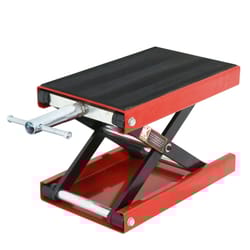 motorcycle scissor lift jack stand for bike & atv wide deck