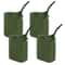 5 Gallon Military Style Metal Gas Can Durable Steel Fuel Tank Green Storage For Fuel 10