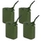 5 Gallon Military Style Metal Gas Can Durable Steel Fuel Tank Green Storage For Fuel 10