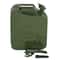 5 Gallon Military Style Metal Gas Can Durable Steel Fuel Tank Green Storage For Fuel 4