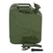 5 Gallon Military Style Metal Gas Can Durable Steel Fuel Tank Green Storage For Fuel 4