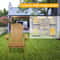 Foldable Fir Wood Adirondack Chair Comfortable Outdoor Patio Furniture Lounge Seat 8