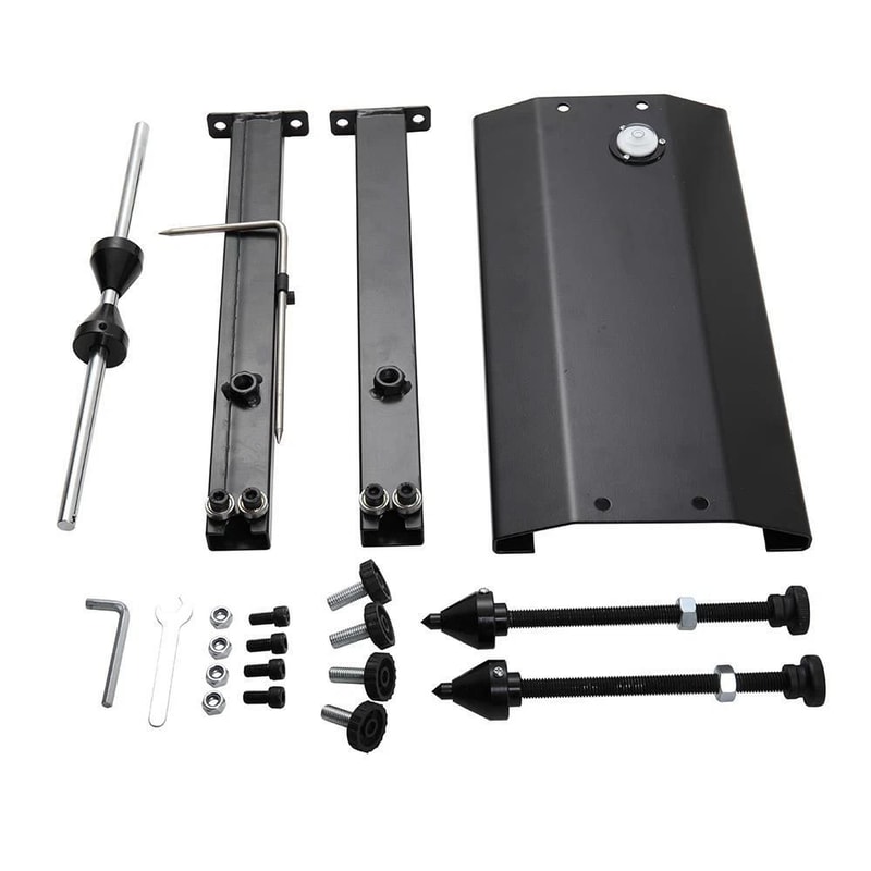 Motorcycle Wheel Balancer Stand Adjustable Static Tire Balancing For Harley Sport Dirt Bikes 6