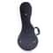 Glarry F Style Mandolin Leather Case With Microgroove Pattern Premium Black Protection 1