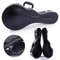 Glarry F Style Mandolin Leather Case With Microgroove Pattern Premium Black Protection 0