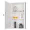 3 Tier Wall Mount Medicine Cabinet With Adjustable Shelves Mirror Modern Bathroom Storage Solution 3