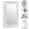 3 Tier Wall Mount Medicine Cabinet With Adjustable Shelves Mirror Modern Bathroom Storage Solution 8
