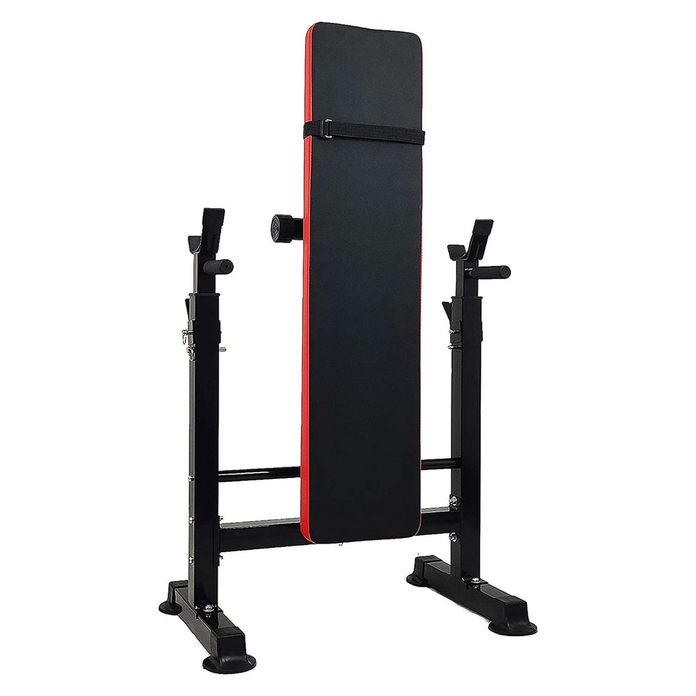 Balance From Multifunctional Adjustable Workout Station With Squat Rack For Home Gym 3