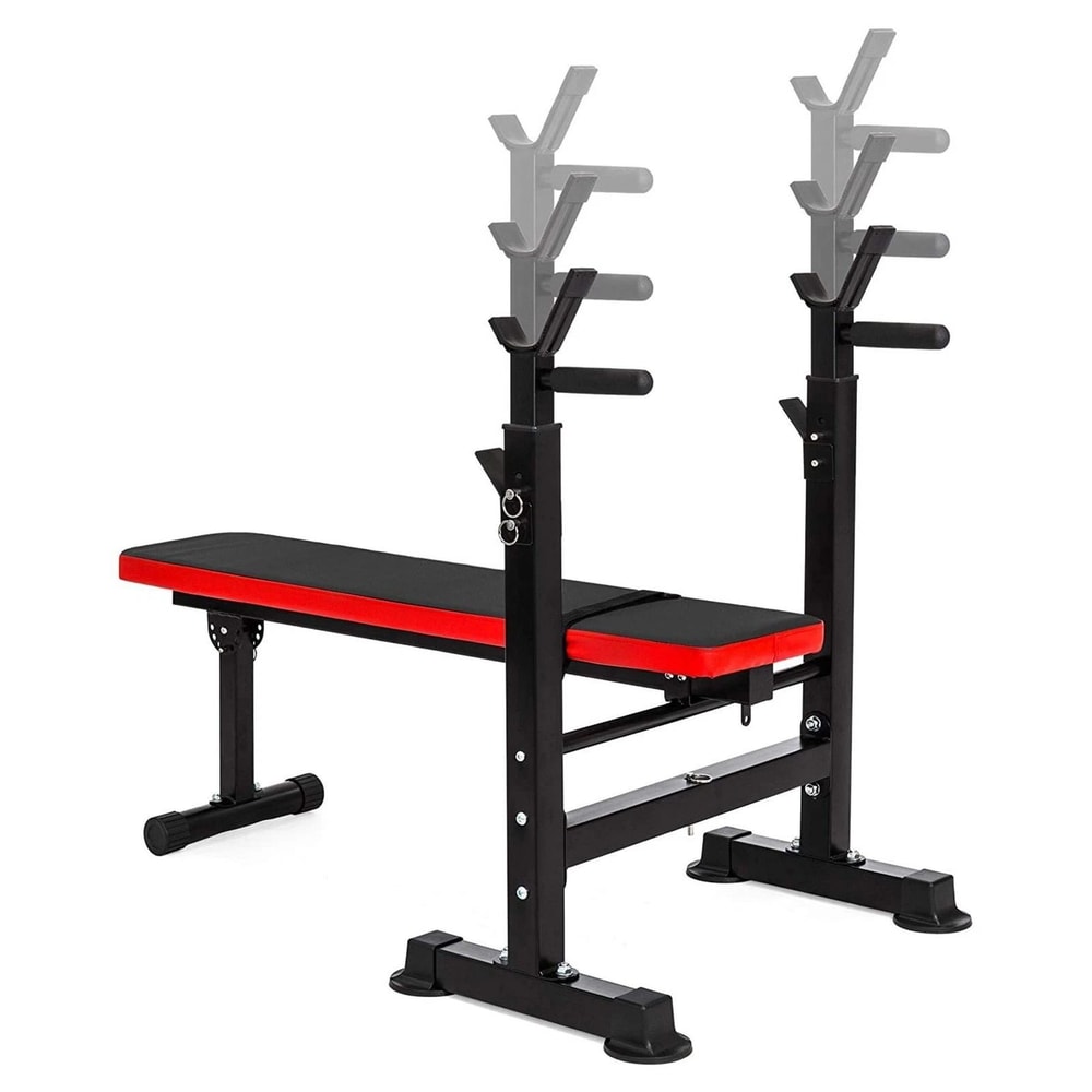 Balance From Multifunctional Adjustable Workout Station With Squat Rack For Home Gym 4