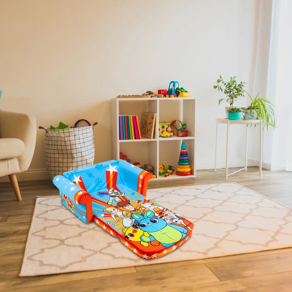 Marshmallow Furniture Kids Flip Open Sofa Bed Toy Story 4 Design 4