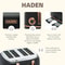 Haden Heritage 4 Slice Toaster Electric Kettle Set Black Copper Stylish Kitchen Duo 8