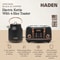 Haden Heritage 4 Slice Toaster Electric Kettle Set Black Copper Stylish Kitchen Duo 9