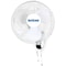 Hurricane Classic Wall Mounted Fan 3 Speed Oscillating White Quiet Cooling Solution 7