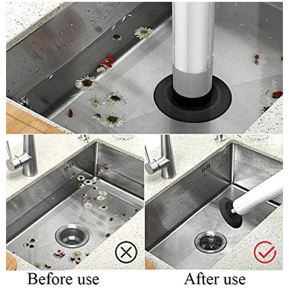 Bathroom Manual High Pressure Air Toilet Plunger Powerful Drain Unclogger 2