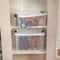 Sterilite Qt Clear Plastic Stackable Storage Bins With White Latch Lid 1