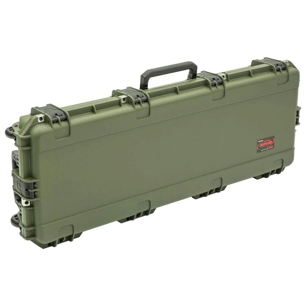 SKB ISeries Green Hard Exterior Parallel Limb Bow Case With Lock 9