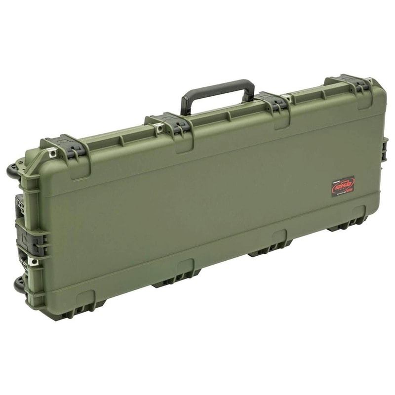 SKB ISeries Green Hard Exterior Parallel Limb Bow Case With Lock 9