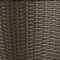 Suncast Willow Decorative Wicker Patio Planter Pot 2