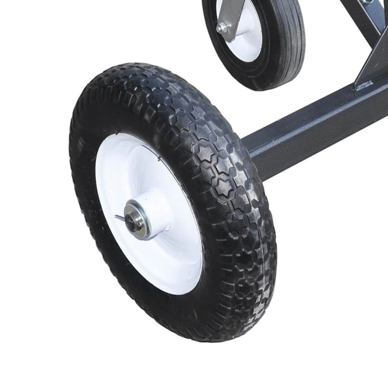 Tow Tuff Adjustable Steel Trailer Dolly With Caster Heavy Duty 3
