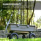 Gorilla Carts Capacity Heavy Duty Poly Yard Dump Utility Cart Gray 2