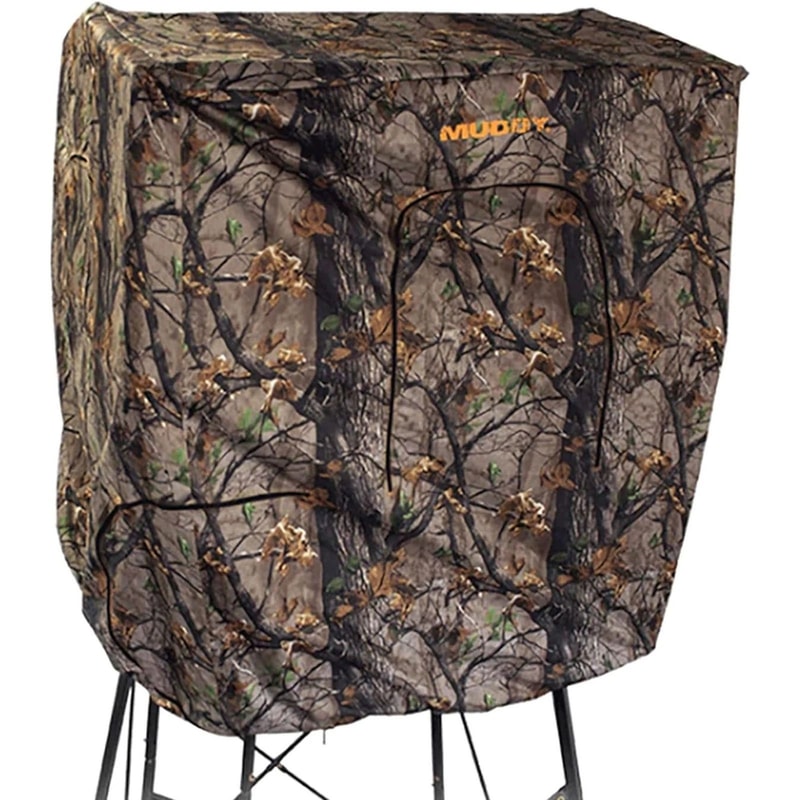 Muddy Steel Tall Quad Pod Hunting Blind Cover Camouflage Durable And Concealed For Outdoor Hunting 3
